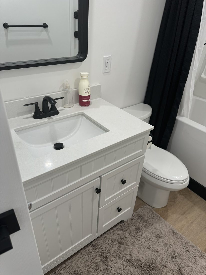 Vanity & Fixtures — Nomen Contracting and Electrical