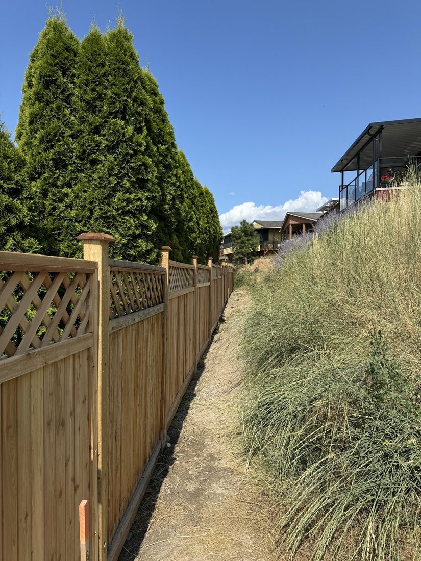Fencing & Landscaping — Nomen Contracting and Electrical