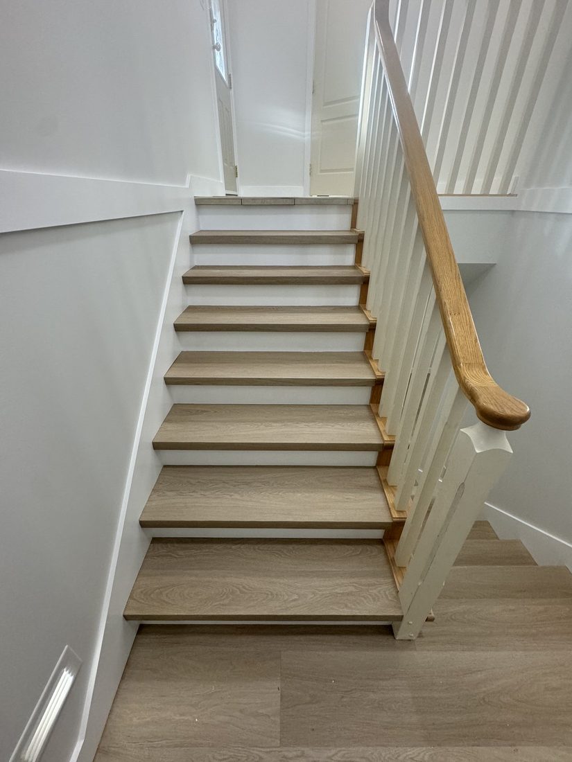 Staircase Renovation — Nomen Contracting and Electrical