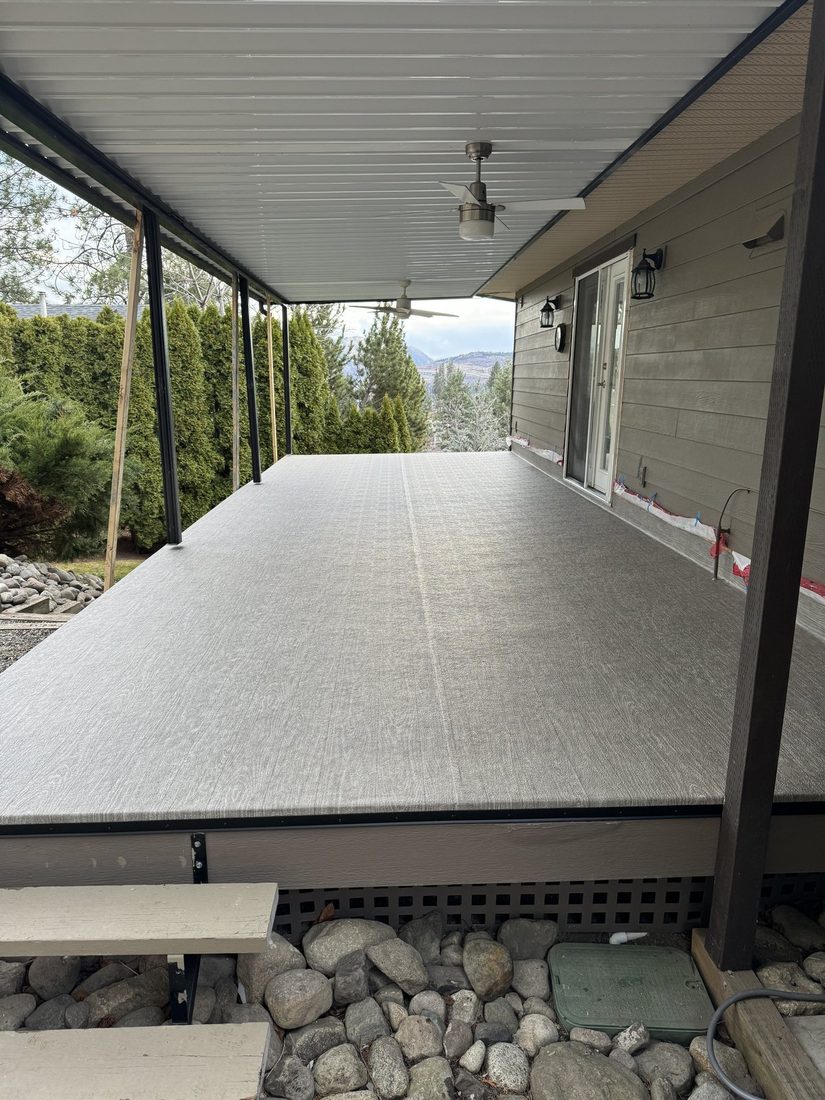 Covered Patio — Nomen Contracting and Electrical